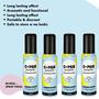 Imagem de Spray de banheiro Pre Poo OOPSIE POOPSIE Morning Shower 60 ml, pacote com 4