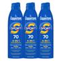 Imagem de Spray de proteção solar Coppertone SPORT SPF 70 163 ml, pacote com 3