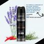 Imagem de Spray desodorante ABOVE 48 Hours Element Vulcan 93mL para homens