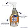 Imagem de Spray Mata Mofo Mactra 750 ML - Anti Mofo e Bolor Ação Prolongada Elimina Tudo Mofo Não Volta - (Teto de banheiro, guarda roupa, parede, armário, telh