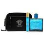 Imagem de Spray Perfume Versace Eros EDT de 100 ml para homens com bolsa, conjunto de 3 peças