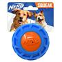 Imagem de Squeak Ball Nerf Dog TPR EXO 7,62 cm azul/laranja