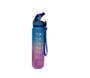 Imagem de Squeeze 1000ml Click Facil Com Alça Azul com Rosa