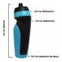 Imagem de Squeeze 600 Ml Sport Garrafa Fitness Água Academia Esporte