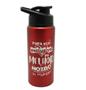 Imagem de Squeeze Aluminio Vermelho com Bico 600ml Mozão