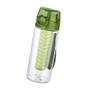 Imagem de Squeeze Garrafa 700Ml Com Iserção De Frutas E Gelo Verde