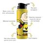 Imagem de Squeeze Garrafa de Água Snoopy Charlie Brown 750ml Plástico Livre de BPA Academia Lancheira