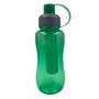 Imagem de Squeeze Garrafa de Água Verde com Tubo de Gelo 600 ml Esportiva Escola Academia Caminhada Cores
