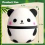 Imagem de Squishies Jumbo Panda Fofinhos - 2 Unidades, Aromatizados e com Lenta Ressurreição, Alívio de Stress