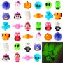 Imagem de Squishy Toys Mchochy Halloween 32 unidades que brilham no escuro para crianças