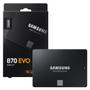 Imagem de SSD 1TB Samsung 870 Evo Sata 6GBs Leitura 560mbps MZ77E1T0B