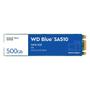 Imagem de SSD 500 GB WD Blue, M.2, Leitura: 560MB/s e Gravação: 510MB/s - WDS500G3B0B