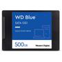 Imagem de SSD 500 GB WD Blue, SATA, Leitura: 560MB/s e Gravação: 510MB/s - WDS500G3B0A