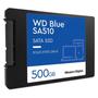 Imagem de SSD 500 GB WD Blue, SATA, Leitura: 560MB/s e Gravação: 510MB/s - WDS500G3B0A