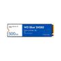 Imagem de SSD 500GB WD Blue SN580 NVMe, M.2 PCle, Gen4, Leitura 4000 e Gravação 3600 - WDS500G3B0E
