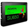 Imagem de SSD 960 GB Adata SU650, SATA, Leitura: 520MB/s e Gravação: 450MB/s - ASU650SS-960GT-R