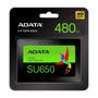 Imagem de Ssd adata 480gb su650 sata iii asu650ss-480gt-r