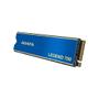 Imagem de SSD Adata Legend 700, 1TB, M.2 2280, PCIe GEN3x4, NVMe 1.3, Leitura 2.000 MB/s, Gravação 1.600 MB/s, Azul - ALEG-700-1TCS