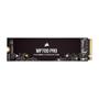 Imagem de SSD Corsair MP700 Pro, 1TB, M.2 NVMe, Leitura 11700MB/s e Gravação 9600MB/s, Preto - CSSD-F1000GBMP700PNH