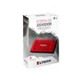 Imagem de SSD Externo Kingston XS1000, 2TB, USB 3.2 Gen 2 - Vermelho - SXS1000R/2000G