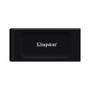 Imagem de SSD Externo Kingston XS1000, 2TB, USB 3.2 Gen 2x2, Portátil, Leitura: 1050 MB/s, Gravação: 1050 MB/s, Preto - SXS1000/2000G