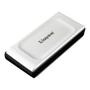 Imagem de SSD Externo Kingston XS2000, 1TB, USB 3.2 Gen 2x2, Portátil, Leitura: 2000 MB/s, Gravação: 2000 MB/s, Prata - SXS2000/1000G