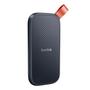 Imagem de SSD Externo Portátil Sandisk, 1TB, USB, Leitura: 800MB/s, Preto e Laranja - SDSSDE30-1T00-G26