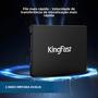 Imagem de SSD Kingfast SATA 3 2.5" - 1TB, 512GB, 480GB, 256GB, 240GB, 128GB e 120GB - Para Laptop e Desktop