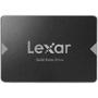 SSD Lexar NS100, 128GB, SATA III, 2.5", Leitura: 550MB/s, Preto - LNS100-128RBNA Imagem de SSD Lexar NS100, 128GB, SATA III, 2.5", Leitura: 550MB/s, Preto - LNS100-128RBNA