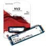Imagem de SSD M.2 Kingston NV2 1TB / NVMe PCIe 4.0 x4, Gen4- (SNV2S/1000G) Leitura 3500MB/s, Gravação 1300MB/s - SNV2S/1000G