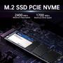 Imagem de SSD M2 NVME NETAC 512GB - 3 GERAÇÃO Max Sequential Read: 2400Mbps