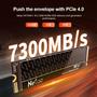 Imagem de SSD NVMe Netac 4TB PCIe Gen4x4 Interno com Dissipador de Calor