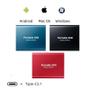 Imagem de SSD Portátil Externo 16TB - Tipo-C/USB - Compatível com PC, Notebook, Mac, PS4 e Xbox (Ouro)