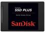 Imagem de SSD Sandisk Plus 2.5 SATA III 240GB Leitura