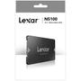 Imagem de SSD SATA Lexar NS100, 512GB, 2.5", Leitura 550MB/s, Preto - LNS100-512RBNA