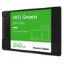 Imagem de SSD WD Green, 240 GB, SATA, Leitura 545MB/s, Gravação 430MB/s - WDS240G3G0A