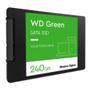 Imagem de SSD WD Green, 240GB, SATA III, 2.5", Leitura: 545MB/s, Gravação: 430MB/s, Preto - WDS240G3G0A