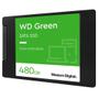 Imagem de SSD Western Digital 480GB Green 2.5" SATA 3 - WDS480G3G0A 545Mb/s