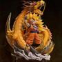 Imagem de Ssj3 Goku Dragon Ball Z Figura De Ação 14 Cm Pvc Q Versão Explosivo Dragon Fist Gk Estátua