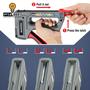 Imagem de Staple Gun WORKPRO 6 em 1 Manual Brad Nailer com 4000 grampos