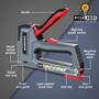 Imagem de Staple Gun WORKPRO 6 em 1 Manual Brad Nailer com 4000 grampos