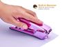 Imagem de Stapler Bostitch Office Ascend 3 em 1, capacidade para 20 folhas, roxo