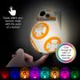 Imagem de Star Wars BB-8 LED Night Light, Color Changing, Collector's Edition, Dusk-to-Dawn Sensor, Plug-in, Disney, Galaxy, Ideal for Bedroom, Bathroom, Nursery, Hallway, 43429