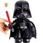 Imagem de Star Wars Boneco de Pelúcia Darth Vader com Modificador de Voz e Luz - Mattel HJW21