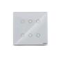 Imagem de Steck Smarteck Interruptor Inteligente 6 Módulos 4x4 Touch Branco