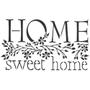 Imagem de Stencil Arte Fácil 15 x 15cm - ST-617 Home Sweet Home