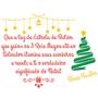 Imagem de Stencil de Acetato para Pintura de Natal OPA Simples 20 x 25 cm - 2558 Poema Mensagem Natalina