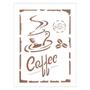 Imagem de Stencil de Acetato para Pintura OPA 15 x 20 cm - 1753 Coffe