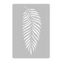 Imagem de Stencil Folha De Palmeira - Molde Vazado Decoração R-3025 - Stencil Flex