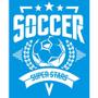 Imagem de Stencil Litoarte 17 x 21 cm - STM-686 Escudo Futebol